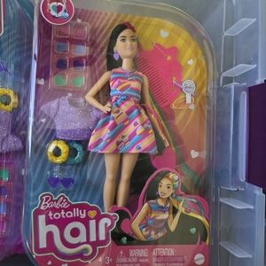 Barbie Totally Hair Doll with Colorful Dress